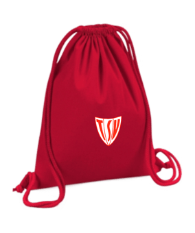 Merch Organic Premium Cotton Gymsack Classic Red