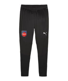 PUMA 1. FC Heidenheim Trainingshose Schwarz F03 - schwarz
