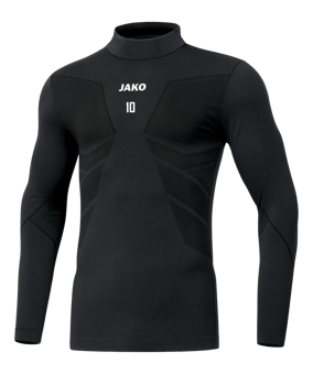JAKO Comfort 2.0 Turtleneck Schwarz F08