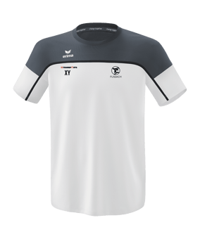 Erima Change by T-Shirt Weiss Grau 