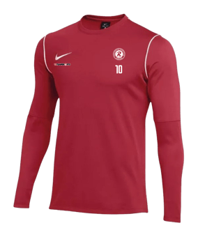Nike Park 20 Sweatshirt Rot Weiss F657