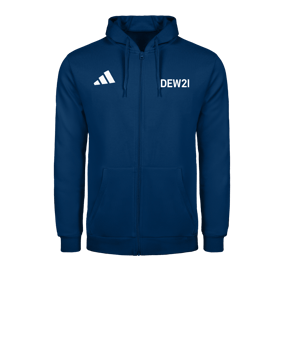 adidas Entrada 26 Kapuzenjacke Blau
