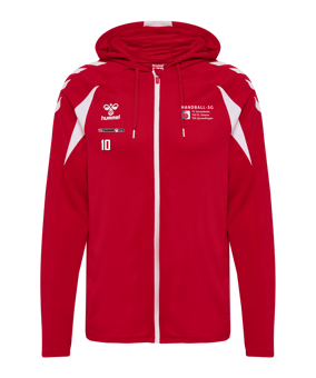 hummel Core 2.0 Kapuzenjacke Rot F3946