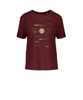 Merch Muser T-Shirt Women Burgundy FC244