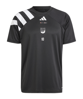 adidas Fortore 23 Trikot Schwarz Weiss