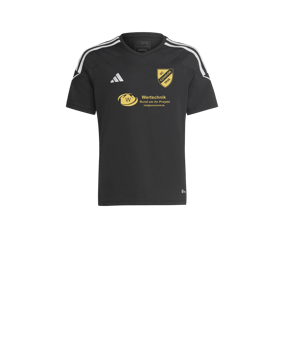 adidas Tiro 23 Trikot Kids Schwarz Weiss
