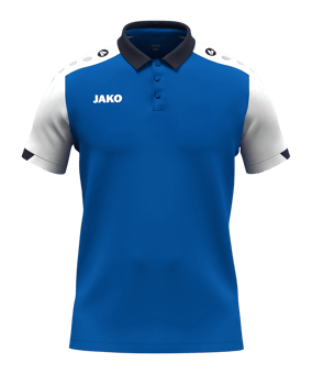 JAKO Dynamic Polo Blau F405 - blau