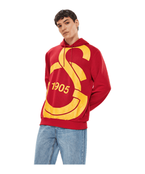 Galatasaray Istanbul Big Logo Sweatshirt Rot - rot