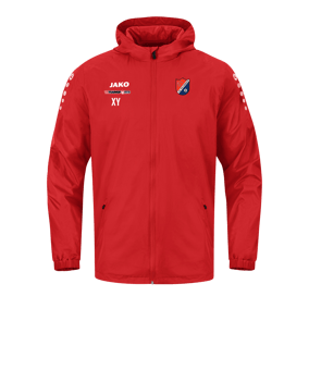 JAKO Team 2.0 Allwetterjacke Kids Rot F100
