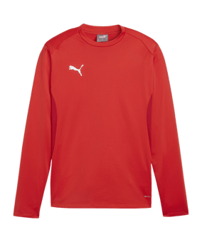 PUMA teamGOAL Training Sweatshirt Rot F01 - rot