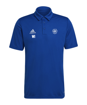 adidas Entrada 22 Poloshirt Blau Weiss