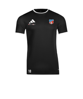 adidas Entrada 26 Trikot Schwarz Aufwärmshirt
