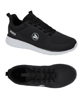 JAKO Team Mesh Sneaker Schwarz Weiss F729 - schwarz
