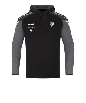 JAKO Performance Hoody Damen Schwarz Grau F804