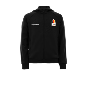 adidas Tiro 25 Travel Kapuzenjacke Kids Schwarz