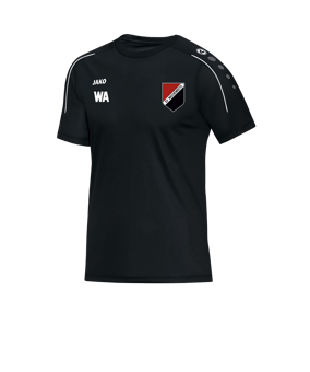 JAKO Classico T-Shirt Schwarz Weiss F08