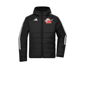 Veste d'hiver adidas Tiro 24 enfants noir blanc 