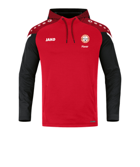 JAKO Performance Hoody Rot Schwarz F101