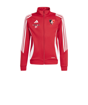 adidas Tiro 24 Trainingsjacke Kids Rot Weiss