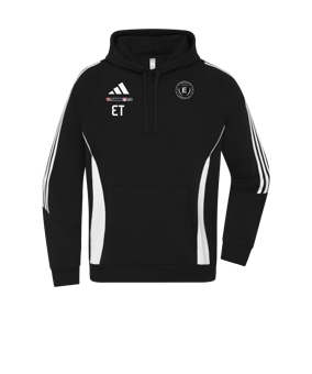adidas Tiro 24 Hoody Schwarz Weiss