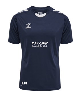 Hummel hmlCORE XK Poly Trikot Kids Blau F7026