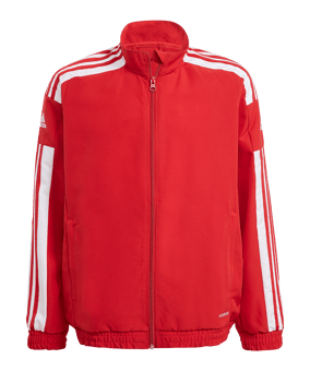 adidas Squadra 21 Präsentationsjacke Kids Rot - rot