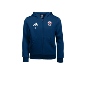 adidas Entrada 26 Veste à capuche Enfants Bleu 