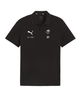 PUMA teamGOAL Casuals Poloshirt Schwarz F03