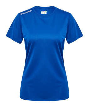 Hummel Run Trikot Damen Blau F7045 - blau