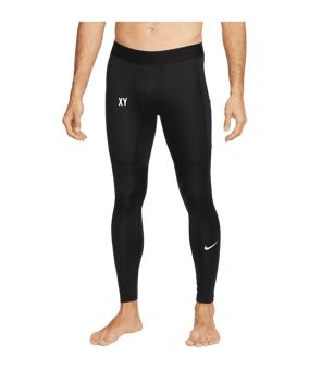 Nike Pro Training Tight Schwarz Weiss F010