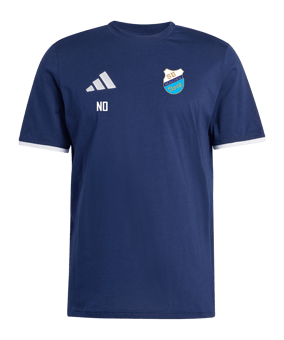 adidas Entrada 26 T-Shirt Dunkelblau