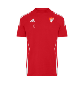 adidas Tiro 24 T-Shirt Rot Weiss