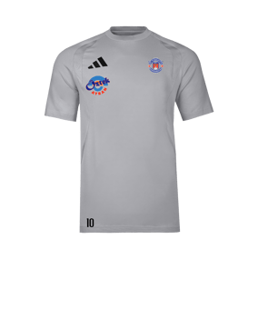 adidas Tiro Travel T-Shirt Grau