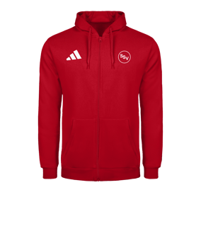 adidas Entrada 26 Kapuzenjacke Rot
