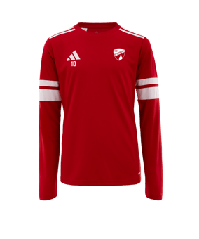 adidas Squadra 25 Trikot Langarm Rot