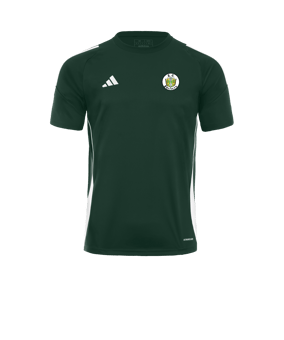 adidas Tiro 24 Trikot Dunkelgrün Weiss