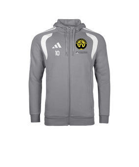 adidas Tiro 26 League Kapuzenjacke Grau