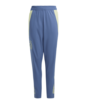 adidas Ajax Amsterdam Prematch Hose 2024/2025 Kids Blau - blau