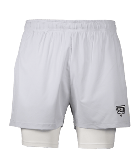 Bucketz 2in1 New School Short Blau - weiss