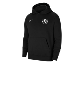 Nike Park 20 Fleece Hoody Kids Schwarz Weiss F010