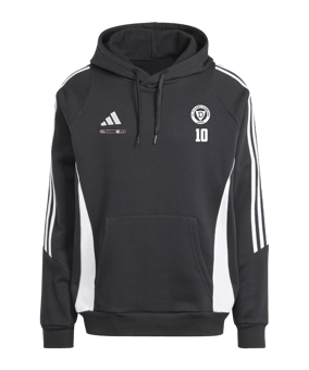 adidas Tiro 24 Hoody Schwarz Weiss