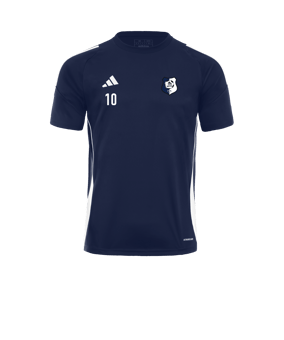 adidas Tiro 24 Trikot Dunkelblau Weiss