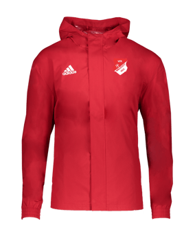 adidas Entrada 22 Allwetterjacke Rot