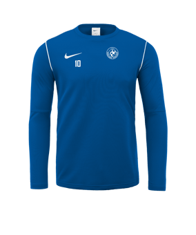 Nike Park 20 Sweatshirt Blau Weiss F463