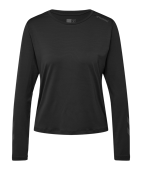 Hummel Mt Taylor L/S T-Shirt Damen Schwarz F2001 - schwarz