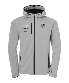 Kempa Softshell Jacke Kids Grau F005