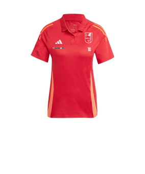adidas Tiro 24 Competition Poloshirt Damen Rot