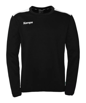 Kempa Emotion 27 Trainingssweatshirt Schwarz Weiss F003 - schwarz