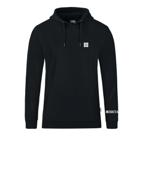 JAKO Organic Hoody Schwarz F800