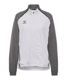 Hummel Lead 2.0 Woven Jacke Damen Weiss F9396 - weiss
